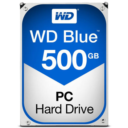 Picture of WD Blue 500GB Desktop Hard Disk Drive - 7200 RPM Class SATA 6Gb/s 32MB Cache 3.5 Inch - WD5000AZLX