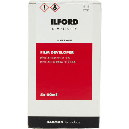 Picture of Ilford Simplicity Film Developer, 60mL Sachet, 5-Pack