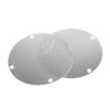 Picture of XMMT Chrome Rear Mesh Speaker Grills Covers Trim For Harley Electra Tri Glide Ultra Classic Ultra Limited 1996-2013