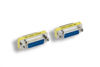 Picture of CompuCablePlusUSA D-Sub Serial Mini Gender Changer Coupler Adapter (Mini Gender Changer, 6 PCS/Pack) (DB15, Female to Female)