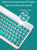 Picture of kaitesi Keyboard Case for iPad Pro 11 Inch 4th Generation 2022 1st/2nd/3rd Gen Case with Keyboard Pencil Charging Holder Concave Key Detachable Bluetooth Keyboard Cover,Blue