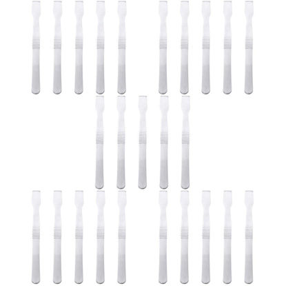 Picture of 25 Pcs Stainless Steel Stainless Spatula Tablet Accessories Mini Phone Watch Repair pry e Tool Electronics Opening Tool Mobile Phone CPU Scrapper Tool