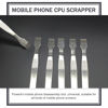 Picture of 25 Pcs Stainless Steel Stainless Spatula Tablet Accessories Mini Phone Watch Repair pry e Tool Electronics Opening Tool Mobile Phone CPU Scrapper Tool