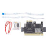 Picture of TL611 Pro motherboard diagnostic card, high recognition rate, LED indicator lights Gigabyte PCB PCI E LPC for computer troubleshooting