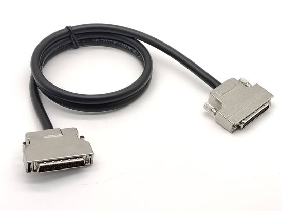 Picture of Elecbee 50 Pin SCSI Cable Male to Female HPDB Straight Screw Locks Cable 1 M