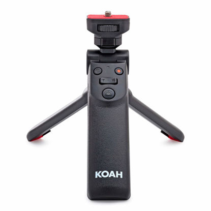 Picture of Koah Vlogging Camera Grip and Tripod for Content Creators - Compatible with Sony mirrorless Alpha Series, DSC-RX / RX100 Series, and DSC-HX/HX Series Cameras