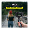 Picture of Koah Vlogging Camera Grip and Tripod for Content Creators - Compatible with Sony mirrorless Alpha Series, DSC-RX / RX100 Series, and DSC-HX/HX Series Cameras