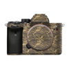 Picture of JERXTTON Anti-Scratch Camera Cover Skin Sticker for Sony Alpha A7RV A7R5 A7RM5 Protector Vinyl Film Skin Protective Decoration (Wave Gold)