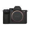 Picture of JERXTTON Anti-Scratch Camera Cover Skin Sticker for Sony Alpha A7RV A7R5 A7RM5 Protector Vinyl Film Skin Protective Decoration (Carbon Fiber Black)