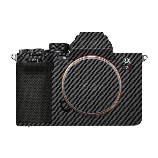 Picture of JERXTTON Anti-Scratch Camera Cover Skin Sticker for Sony Alpha A7RV A7R5 A7RM5 Protector Vinyl Film Skin Protective Decoration (Carbon Fiber Black)