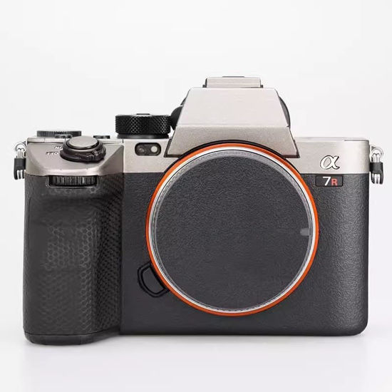 Picture of JERXTTON Anti-Scratch Camera Cover Skin Sticker for Sony Alpha A7RV A7R5 A7RM5 Protector Vinyl Film Skin Protective Decoration (Titanium+Frosted Black)