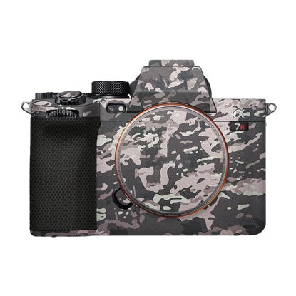 Picture of JERXTTON Anti-Scratch Camera Cover Skin Sticker for Sony Alpha A7RV A7R5 A7RM5 Protector Vinyl Film Skin Protective Decoration (Field Camouflage)