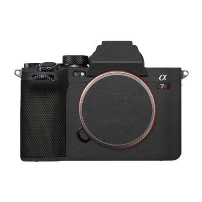 Picture of JERXTTON Anti-Scratch Camera Cover Skin Sticker for Sony Alpha A7RV A7R5 A7RM5 Protector Vinyl Film Skin Protective Decoration (Contour Black)