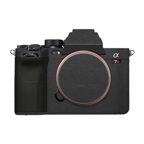 Picture of JERXTTON Anti-Scratch Camera Cover Skin Sticker for Sony Alpha A7RV A7R5 A7RM5 Protector Vinyl Film Skin Protective Decoration (Contour Black)