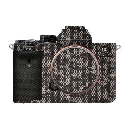 Picture of JERXTTON Anti-Scratch Camera Cover Skin Sticker for Sony Alpha A7RV A7R5 A7RM5 Protector Vinyl Film Skin Protective Decoration (Mamba Titanium)