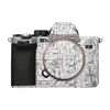 Picture of JERXTTON Anti-Scratch Camera Cover Skin Sticker for Sony Alpha A7RV A7R5 A7RM5 Protector Vinyl Film Skin Protective Decoration (Circuit White)