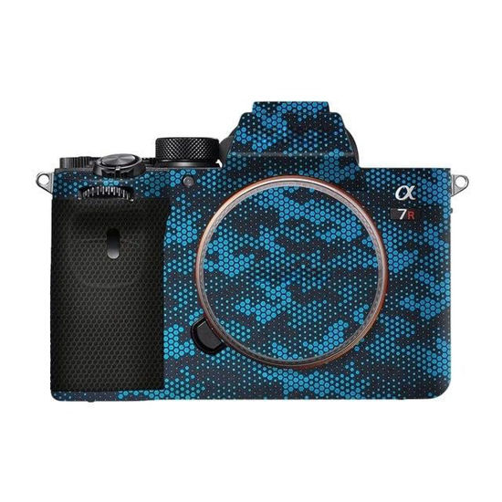 Picture of JERXTTON Anti-Scratch Camera Cover Skin Sticker for Sony Alpha A7RV A7R5 A7RM5 Protector Vinyl Film Skin Protective Decoration (Mamba Blue)