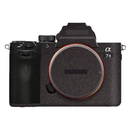 Picture of Camera Cover Skin Sticker for Sony A7III A7M3 A7R III Camera Protector Film Skin Anti-Scratch Protective Decoration A7 III A7R3(Starry Black)