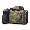 Picture of Anti-Scratch Camera Cover Skin Sticker for Sony Alpha 7 IV/A7M4/A7IV Camera Protector Film Skin (Mamba Gold)
