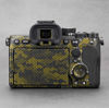 Picture of Anti-Scratch Camera Cover Skin Sticker for Sony Alpha 7 IV/A7M4/A7IV Camera Protector Film Skin (Mamba Gold)