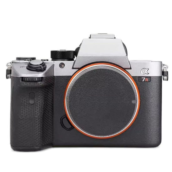 Picture of Anti-Scratch Camera Cover Skin Sticker for Sony Alpha 7 IV/A7M4/A7IV Camera Protector Film Skin (Silver+Frosted Black)