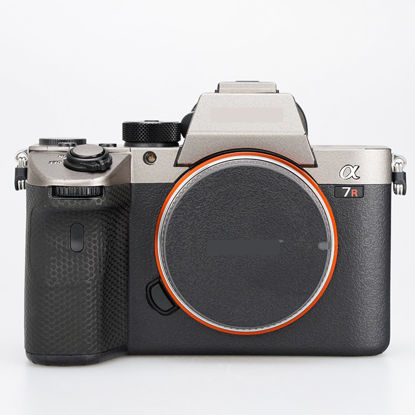 Picture of Camera Cover Skin Sticker for Sony A7III A7M3 A7R III Camera Protector Film Skin Anti-Scratch Protective Decoration A7 III A7R3(Titanium+Frosted Black)
