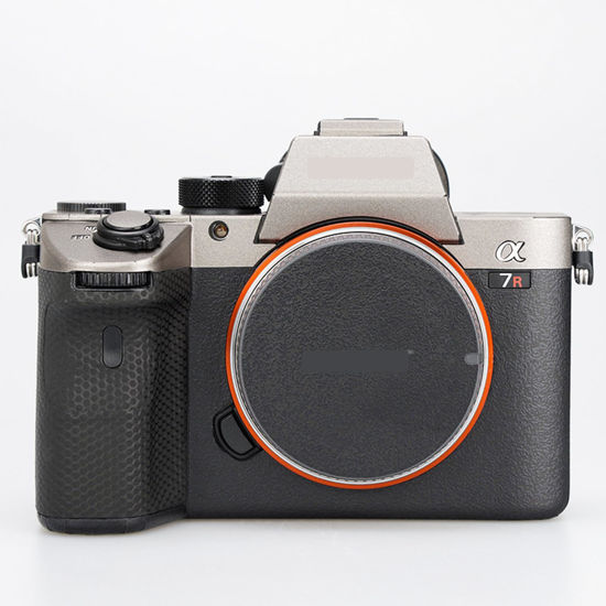 Picture of Camera Cover Skin Sticker for Sony A7III A7M3 A7R III Camera Protector Film Skin Anti-Scratch Protective Decoration A7 III A7R3(Titanium+Frosted Black)