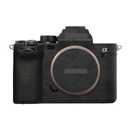 Picture of Anti-Scratch Camera Cover Skin Sticker for Sony Alpha 7 IV/A7M4/A7IV Camera Protector Film Skin (Mamba Black)