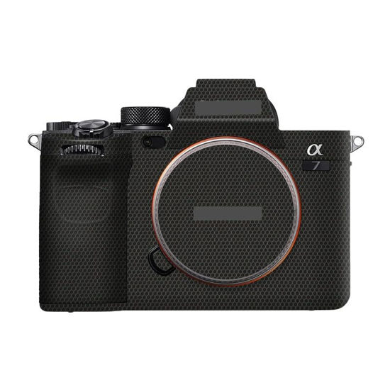 Picture of Anti-Scratch Camera Cover Skin Sticker for Sony Alpha 7 IV/A7M4/A7IV Camera Protector Film Skin (Matrix Black)