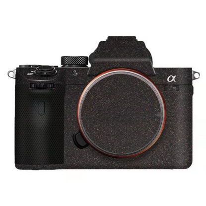 Picture of Anti-Scratch Camera Cover Skin Sticker for Sony Alpha 7 IV/A7M4/A7IV Camera Protector Film Skin (Starry Black)