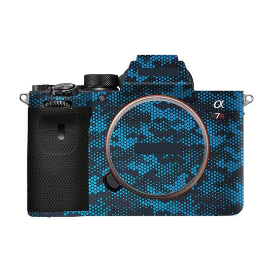 Picture of Camera Skin for Sony A7RIV A7R IV Anti-Scratch Vinyl Wrap Cartoon Film Body Protector Coat Photography Accessories Sticker(Mamba Blue)