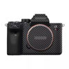 Picture of Camera Skin for Sony A7RIV A7R IV Anti-Scratch Vinyl Wrap Cartoon Film Body Protector Coat Photography Accessories Sticker(Carbon Fiber Black)