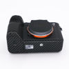 Picture of Camera Skin for Sony A7RIV A7R IV Anti-Scratch Vinyl Wrap Cartoon Film Body Protector Coat Photography Accessories Sticker(Carbon Fiber Black)