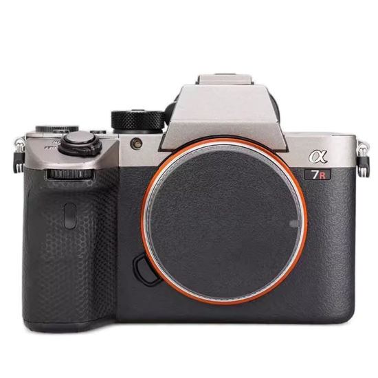 Picture of Anti-Scratch Camera Cover Skin Sticker for Sony Alpha 7 IV/A7M4/A7IV Camera Protector Film Skin (Titanium+Frosted Black)