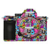 Picture of Camera Cover Skin Sticker for Sony A7III A7M3 A7R III Camera Protector Film Skin Anti-Scratch Protective Decoration A7 III A7R3(Graffiti Red)