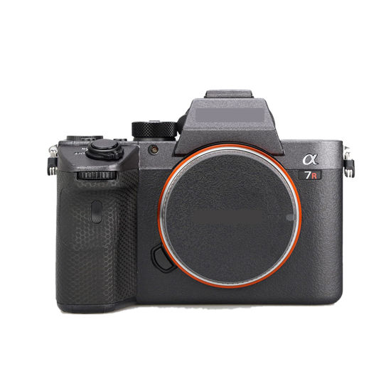 Picture of Camera Cover Skin Sticker for Sony A7III A7M3 A7R III Camera Protector Film Skin Anti-Scratch Protective Decoration A7 III A7R3(Deep Grey+Frosted Black)