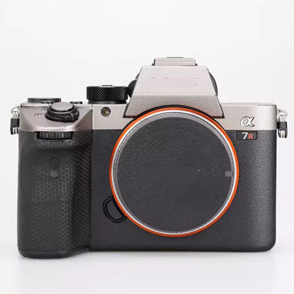 Picture of Camera Skin for Sony A7RIV A7R IV Anti-Scratch Vinyl Wrap Cartoon Film Body Protector Coat Photography Accessories Sticker(Titanium+Frosted Black)