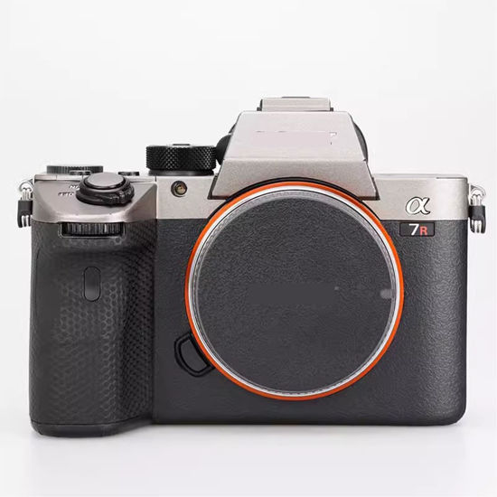 Picture of Camera Skin for Sony A7RIV A7R IV Anti-Scratch Vinyl Wrap Cartoon Film Body Protector Coat Photography Accessories Sticker(Titanium+Frosted Black)