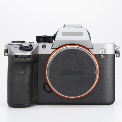 Picture of Camera Cover Skin Sticker for Sony A7III A7M3 A7R III Camera Protector Film Skin Anti-Scratch Protective Decoration A7 III A7R3(Matte Silver+Frosted Black)