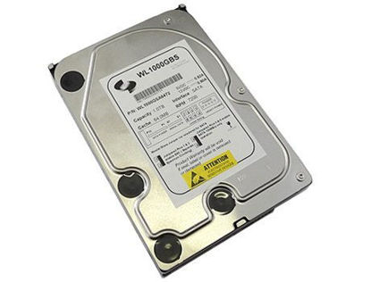 Picture of White Label 1TB 64MB Cache 7200RPM SATA2 (3.0Gb/s) 3.5" Desktop Hard Drive (For PC,Mac,CCTV DVR,Server,NAS)- w/ 1 Year Warranty