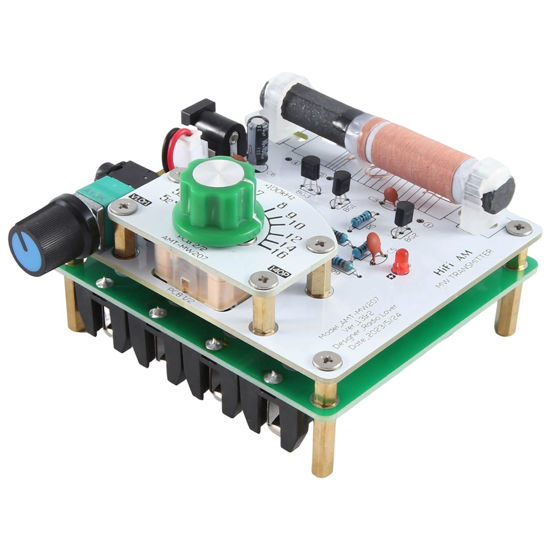 Picture of ziaoou 1 PCS MW Medium Wave Transmitter AM Radio Transmitter DIY Circuit Board AMT-MW207 525-1605KHz, 500395813