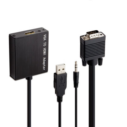 Picture of Connectland VGA to HDMI Converter with Audio Support (CL-ADA31042)