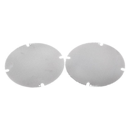 Picture of YDLMT 1 Pair Mesh Chrome Rear Tour Pak Speaker Grille Covers for Harley Road Glide Street Glide Tri Electra Glide FLHTK FLHTCU FLHTCUTG 2014-2023
