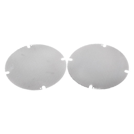 Picture of YDLMT 1 Pair Mesh Chrome Rear Tour Pak Speaker Grille Covers for Harley Road Glide Street Glide Tri Electra Glide FLHTK FLHTCU FLHTCUTG 2014-2023