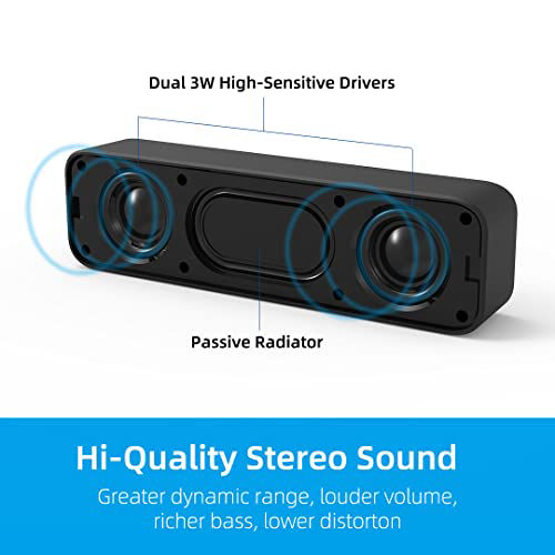 GetUSCart- USB Computer Speakers with Stereo Loud Sound & Enhanced Bass ...
