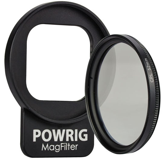 Picture of POWRIG Polarizing Filter 52mm CPL Filter Mount Set for Mobile Phone 12series