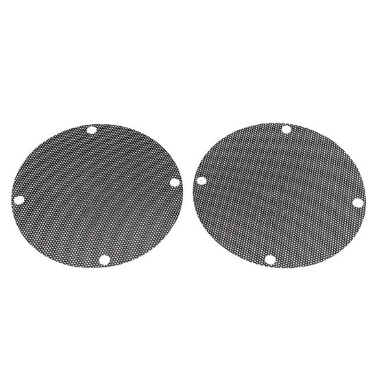 Picture of SHMTOOL Black Rear Mesh Speaker Grills for Harley Electra Glide Street Glide FLHT FLHX 1996-2013, 1 Pair