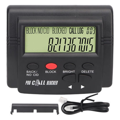 Picture of Call Blocker 4000 Groups Large Capacity Prevent Harassment Caller ID Box with LCD Display