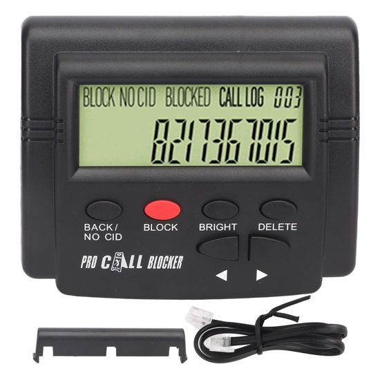 Picture of Call Blocker 4000 Groups Large Capacity Prevent Harassment Caller ID Box with LCD Display