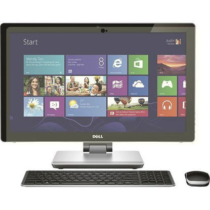 Picture of PcProfessional Screen Protector (Set of 2) for Dell Inspiron One 2350 23" All-in-One Touchscreen Desktop Anti Glare Anti Scratch Filter Radiation Microfiber Cloth